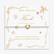 Joma Jewllery Birth Month A Little 'March' Bracelet in Silver and Gold Plating - Old Railway Line Garden Centre