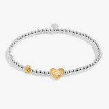 Joma Jewllery Birth Month A Little 'March' Bracelet in Silver and Gold Plating - Old Railway Line Garden Centre