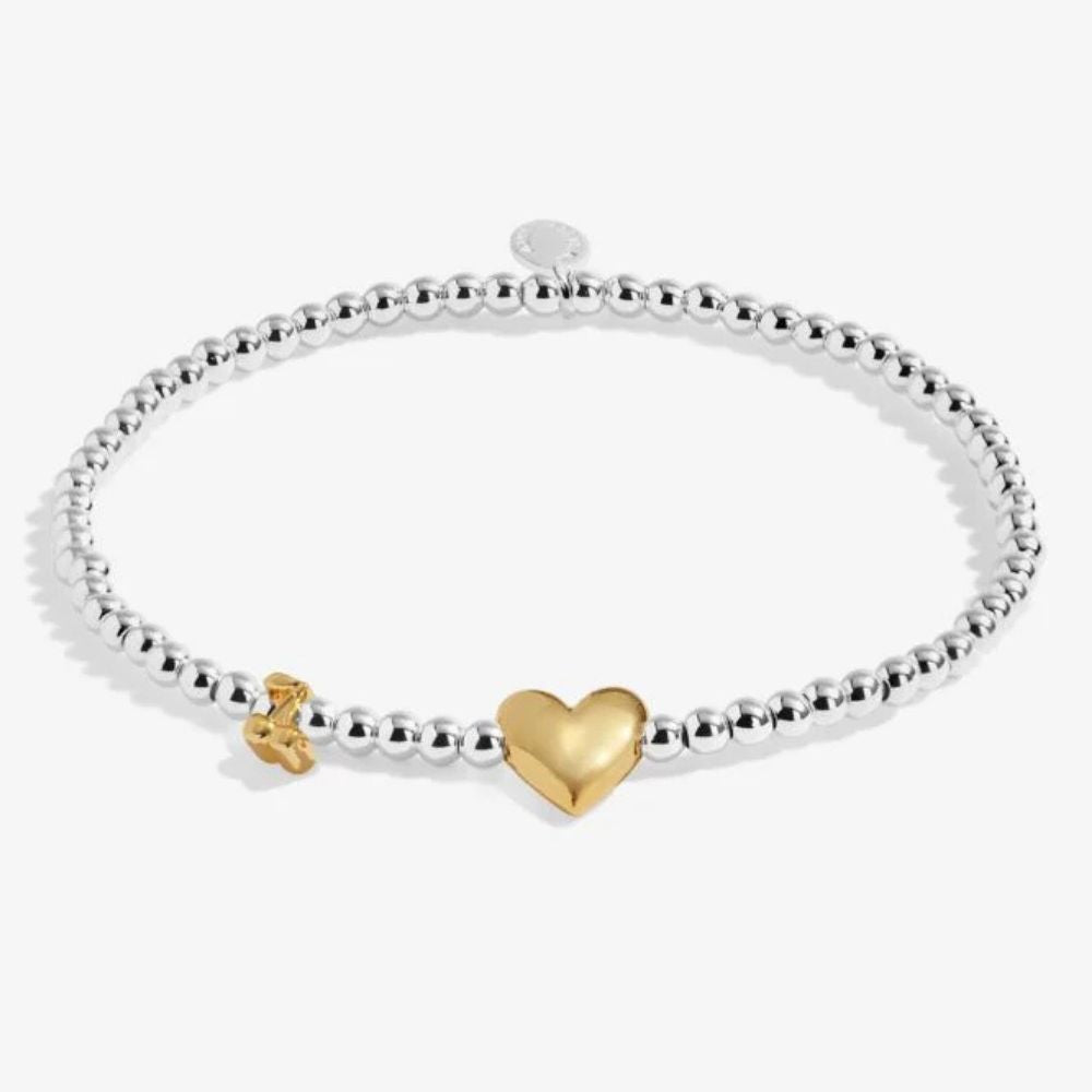 Joma Jewllery Birth Month A Little 'May' Bracelet in Silver and Gold Plating - Old Railway Line Garden Centre