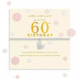 Joma Jewllery Confetti A Little '60th Birthday' Bracelet - Silver Plated - Old Railway Line Garden Centre