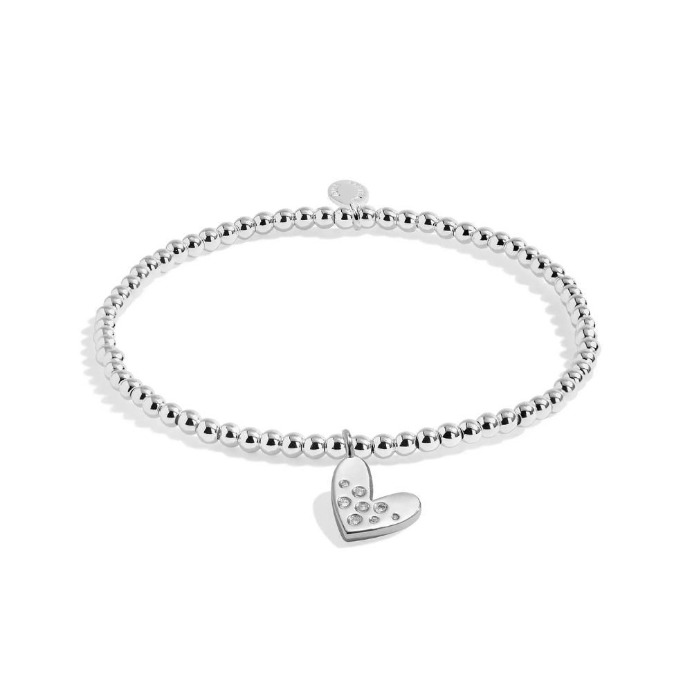 Joma Jewllery Confetti A Little '60th Birthday' Bracelet - Silver Plated - Old Railway Line Garden Centre