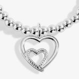 Joma Jewllery Mother's Day A Little 'Happy First Mother's Day' Bracelet - Silver Plated - Old Railway Line Garden Centre