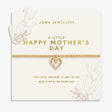 Joma Jewllery Mother's Day A Little 'Happy Mother's Day' Bracelet - Gold Plated - Old Railway Line Garden Centre