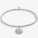 Joma Jewllery Mother's Day A Little 'If Mums Were Flowers I'd Pick You' Bracelet - Silver Plated - Old Railway Line Garden Centre