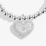Joma Jewllery Mother's Day A Little 'Like A Mum To Me' Bracelet - Silver Plated - Old Railway Line Garden Centre