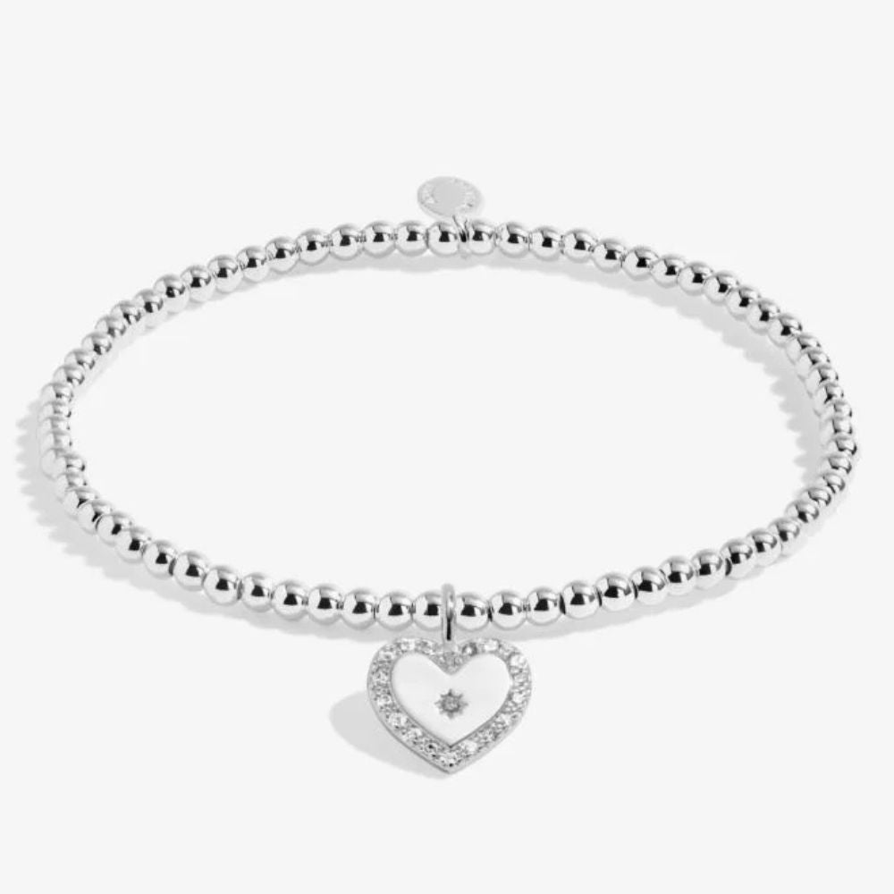 Joma Jewllery Mother's Day A Little 'Like A Mum To Me' Bracelet - Silver Plated - Old Railway Line Garden Centre