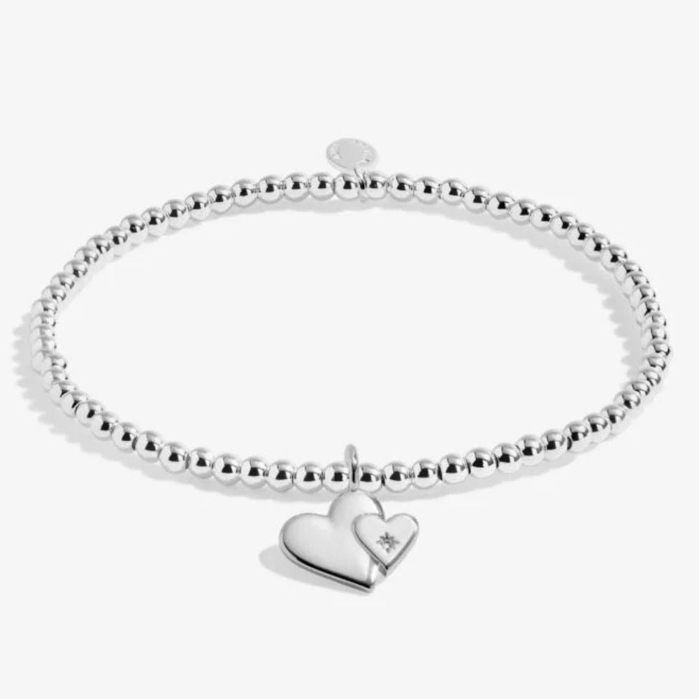 Joma Jewllery Mother's Day A Little 'Mother And Daughter' Bracelet - Silver Plated - Old Railway Line Garden Centre
