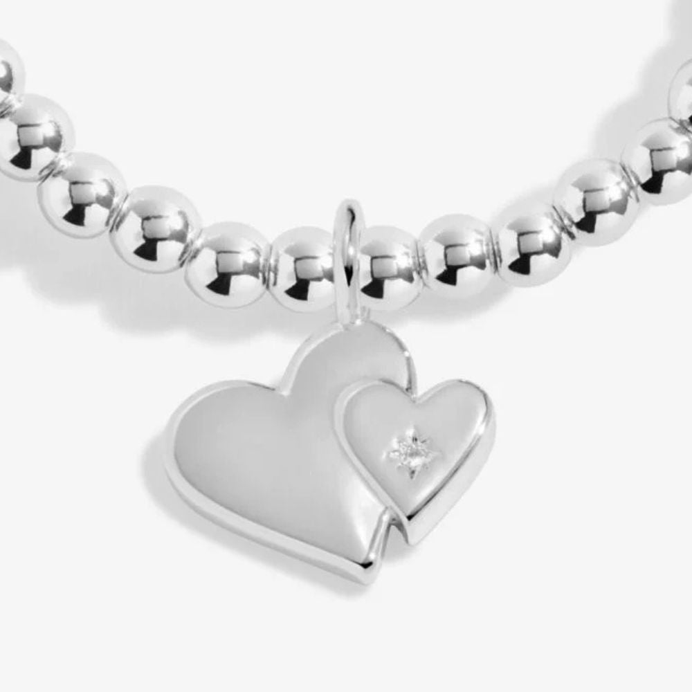 Joma Jewllery Mother's Day A Little 'Mother And Daughter' Bracelet - Silver Plated - Old Railway Line Garden Centre