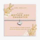 Joma Jewllery Mother's Day A Little 'Mother And Daughter' Bracelet - Silver Plated - Old Railway Line Garden Centre