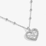 Joma Jewllery Mother's Day Necklace A Little 'Just For You Mum' Necklace - Silver Plated - Old Railway Line Garden Centre
