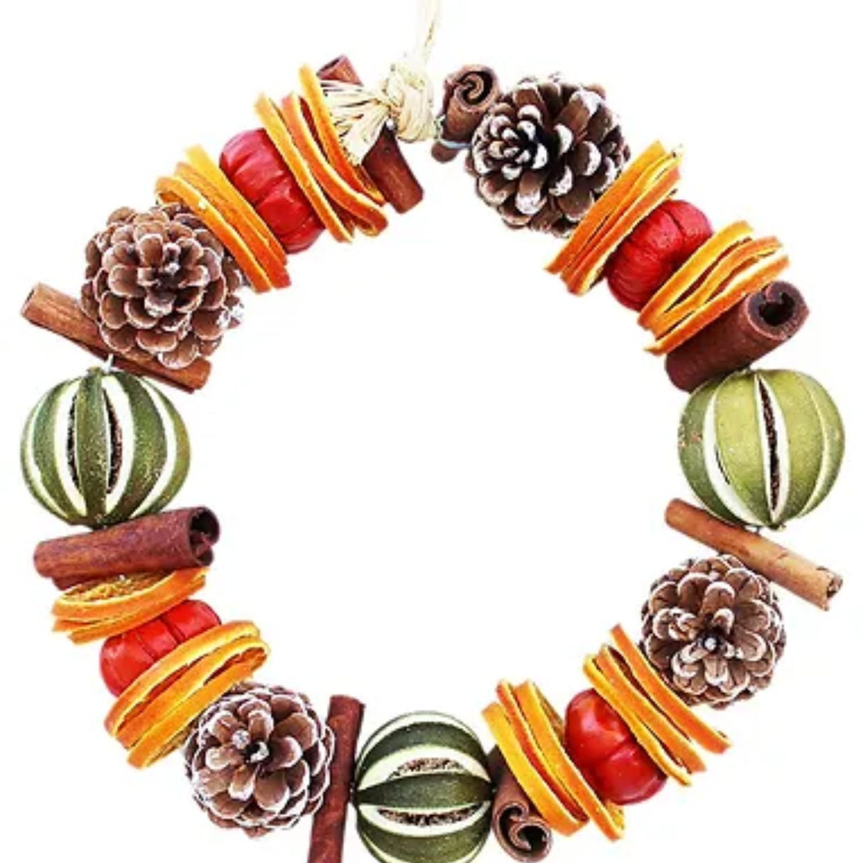 Jormaepourri Lime Winter Circle Wreath