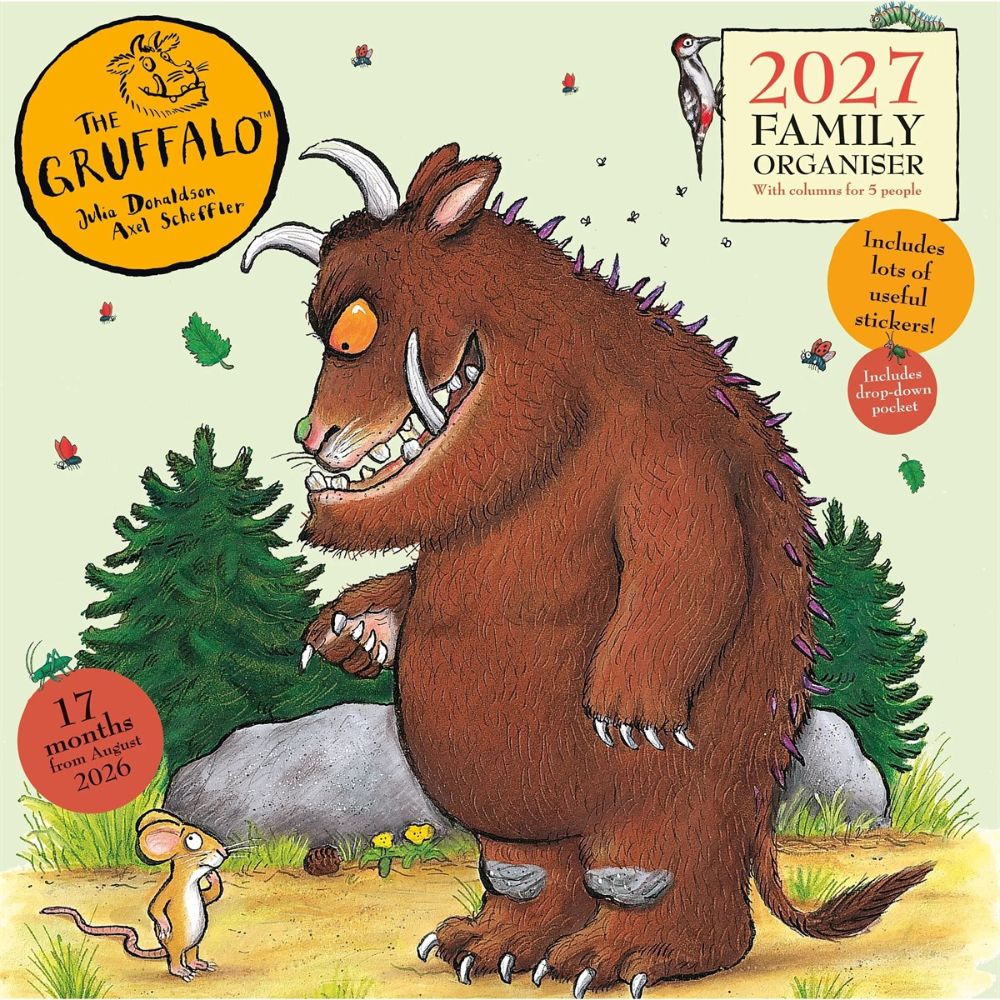 Julia Donaldson, Gruffalo Family Planner 2026 - 2027