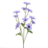 Kaemingk 55cm Artificial Cornflower On Stem - Purple - Old Railway Line Garden Centre