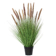 Kaemingk 80cm Artificial Pampus Plant and Pot - Old Railway Line Garden Centre