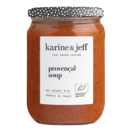 Karine & Jeff 500ml Organic Provençal Soup - Old Railway Line Garden Centre