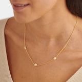 Katie Loxton Bea Waterproof Gold Choker - Old Railway Line Garden Centre