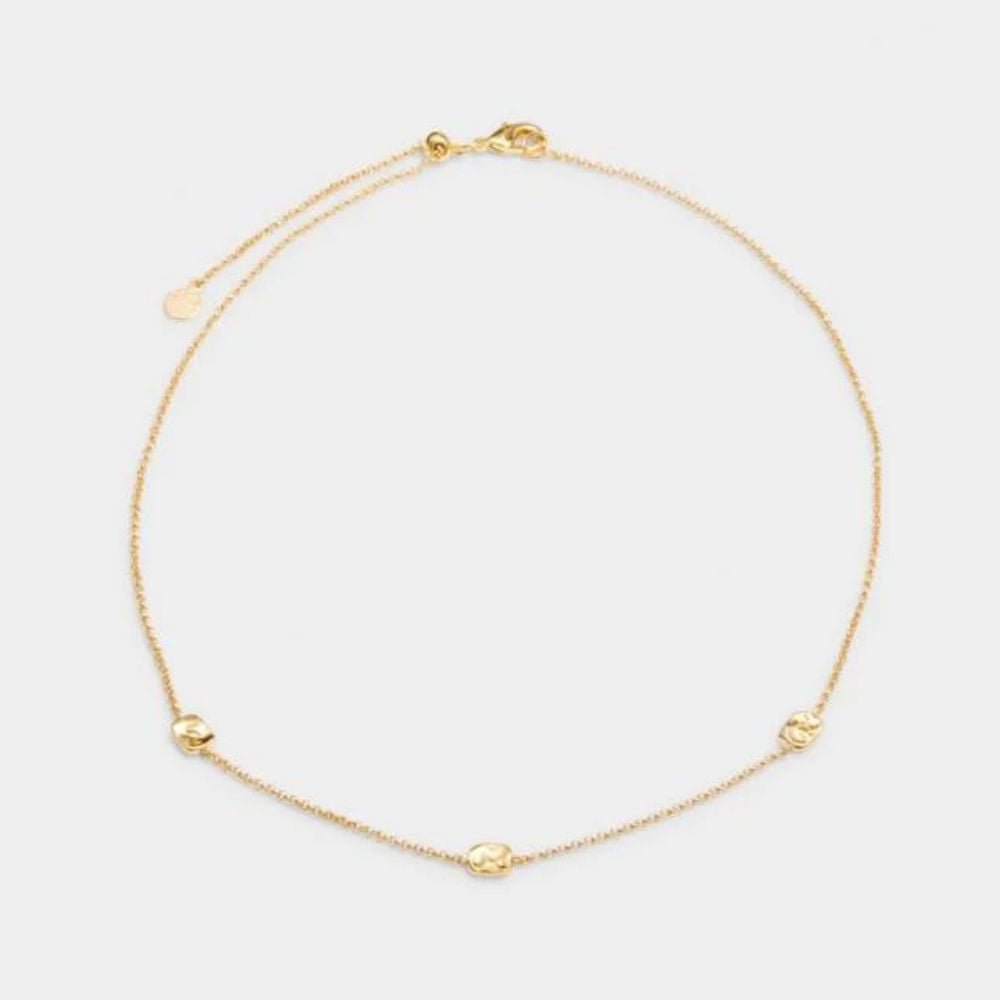 Katie Loxton Bea Waterproof Gold Choker - Old Railway Line Garden Centre