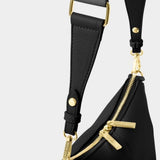 Katie Loxton Black Laila Crossbody Bag - Old Railway Line Garden Centre