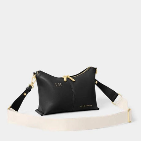 Katie Loxton Black Laila Crossbody Bag - Old Railway Line Garden Centre