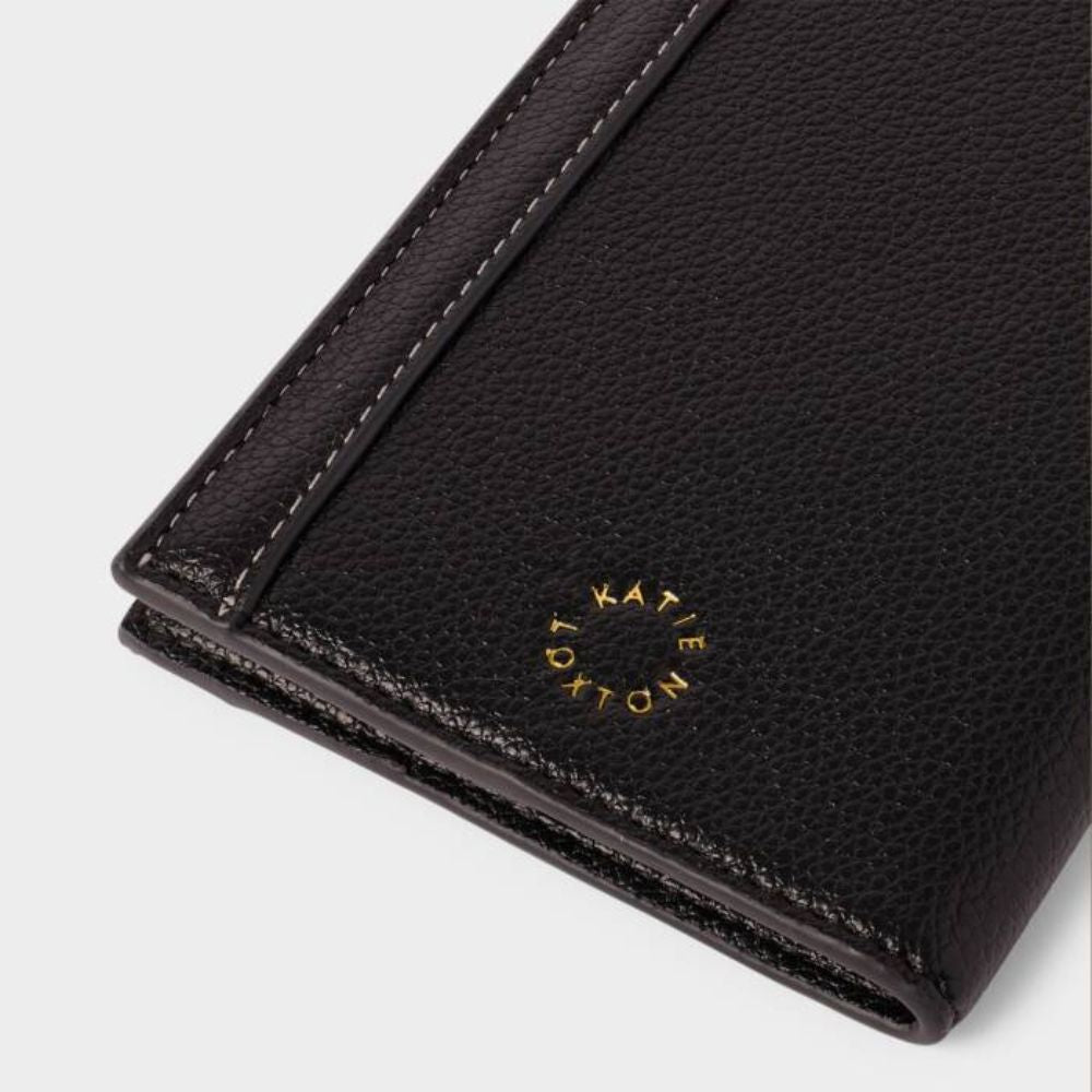 Katie Loxton Black Passport Cover - Old Railway Line Garden Centre