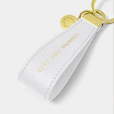 Katie Loxton Blue Sentiment Loop Keyring 'Love You Mummy' - Old Railway Line Garden Centre