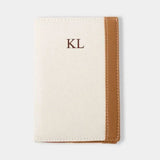 Katie Loxton Canvas & Cognac Passport Cover - Old Railway Line Garden Centre