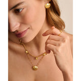Katie Loxton Cochellia Twist Waterproof Necklace - Gold - Old Railway Line Garden Centre