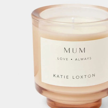 Katie Loxton English Pear & White Tea Sentiment Candle 'Mum' - Old Railway Line Garden Centre