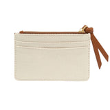 Katie Loxton Hallie Canvas Coin & Card Holder - Cognac
