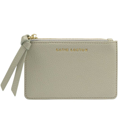 Katie Loxton Hallie Coin & Card Holder - Green Mist - Old Railway Line Garden Centre