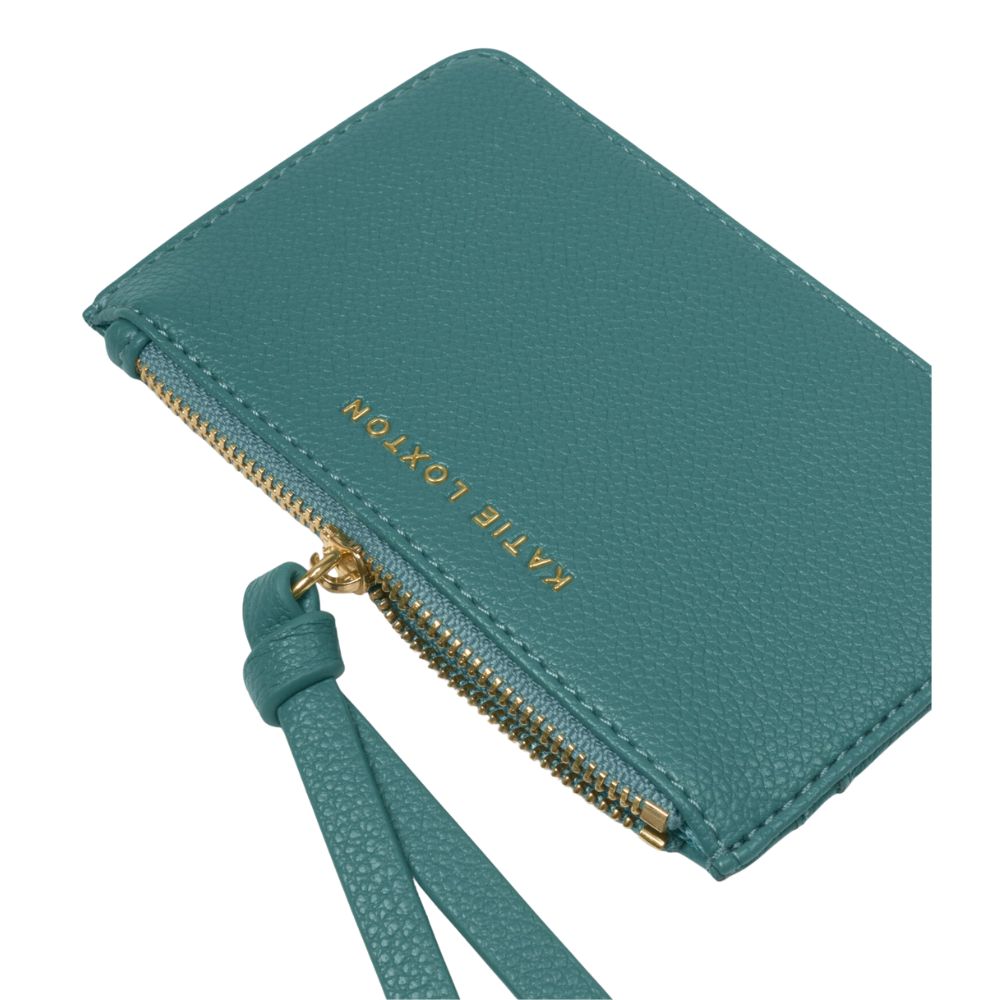 Katie Loxton Hallie Coin & Card Holder - Teal