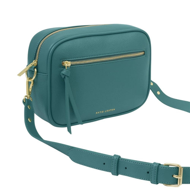 Katie Loxton Hallie Crossbody Bag - Teal - Old Railway Line Garden Centre