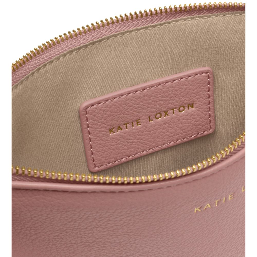 Katie Loxton Hallie Wristlet Pouch - Pink Heather - Old Railway Line Garden Centre