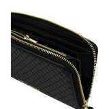 Katie Loxton Large Nova Woven Texture Purse - Black