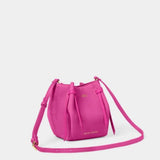 Katie Loxton Magenta Celina Mini Suedette Bucket Bag - Old Railway Line Garden Centre