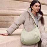 Katie Loxton Matcha Nylon - Luxe Sling Shoulder Bag - Old Railway Line Garden Centre