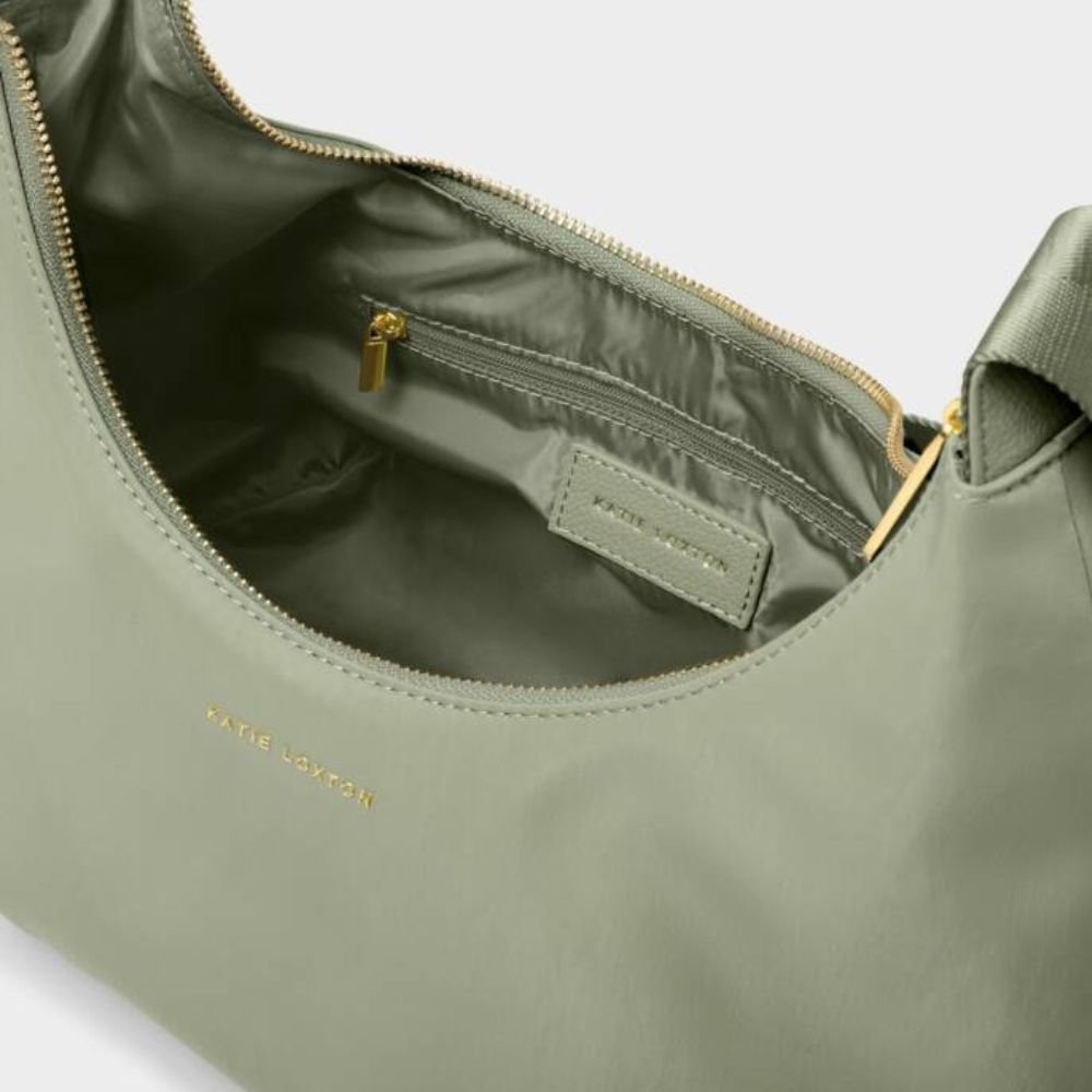 Katie Loxton Matcha Nylon - Luxe Sling Shoulder Bag - Old Railway Line Garden Centre