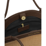 Katie Loxton Mini Florence Raffia Tote Bag - Natural