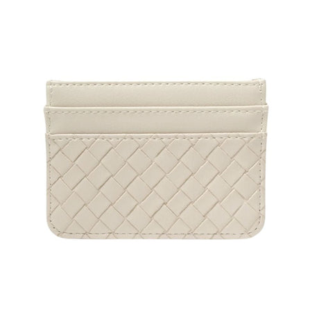 Katie Loxton Nova Woven Texture Card Holder - Off White - Old Railway Line Garden Centre