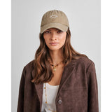Katie Loxton One Size Embroidered Cap - Taupe - Old Railway Line Garden Centre
