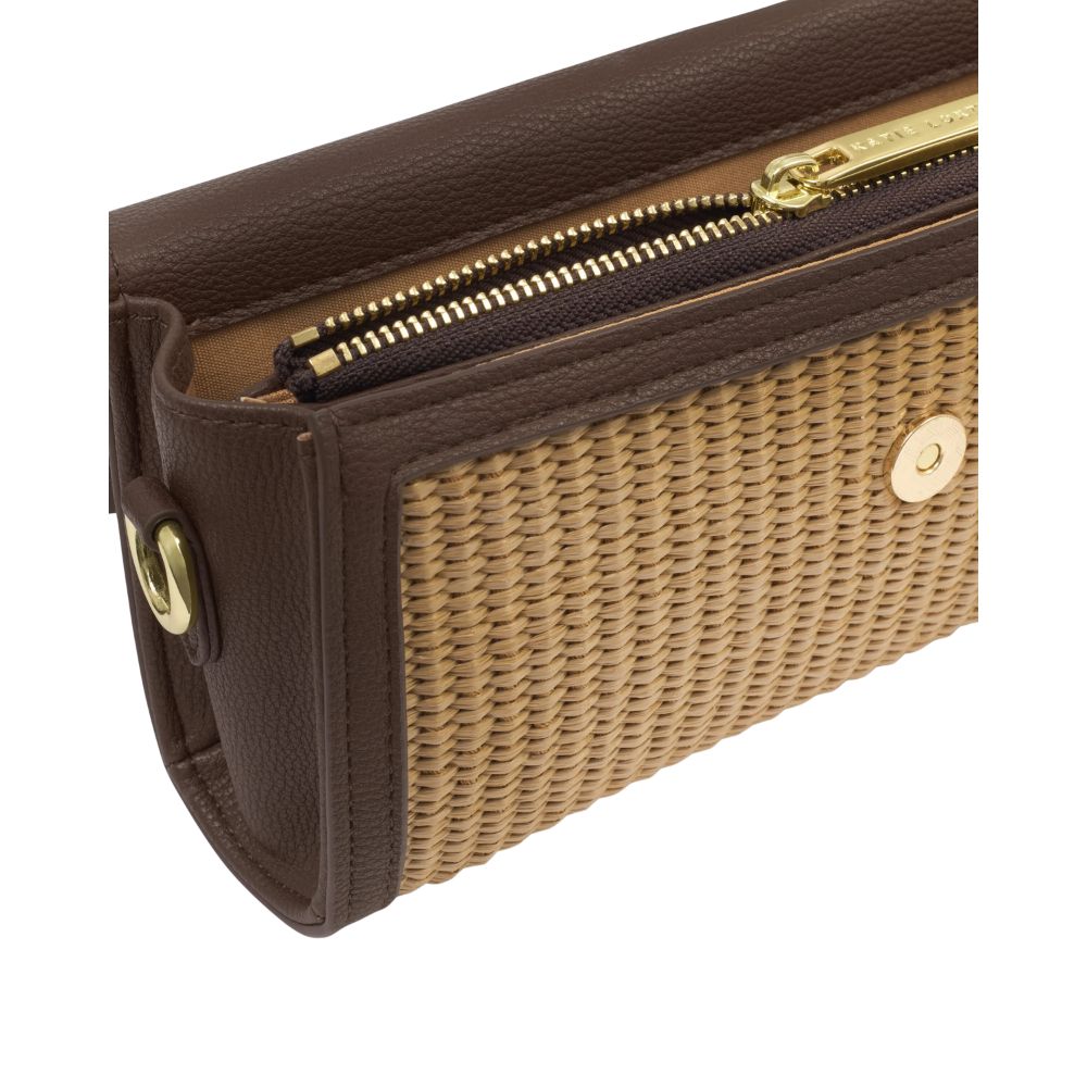 Katie Loxton Raffia Glasses & Card Holder Travel Case