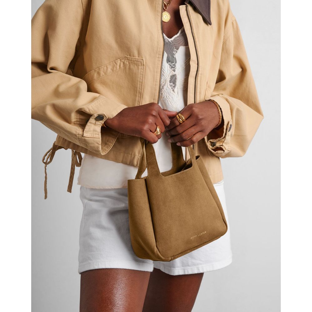 Katie Loxton Raya Suedette Top Handle Handbag
