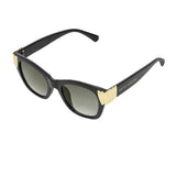 Katie Loxton Seychelles Round Cat-Eye Sunglasses - Black - Old Railway Line Garden Centre