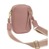 Katie Loxton Small Hallie Canvas Strap Crossbody Bag - Pink Heather