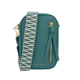 Katie Loxton Small Hallie Canvas Strap Crossbody Bag - Teal