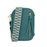 Katie Loxton Small Hallie Canvas Strap Crossbody Bag - Teal - Old Railway Line Garden Centre