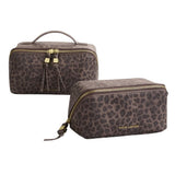 Katie Loxton Soho Medium Makeup & Wash Bag - Leopard Print - Old Railway Line Garden Centre