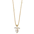 Katie Loxton Sol Pearl Waterproof Necklace - Gold - Old Railway Line Garden Centre