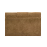 Katie Loxton Taya Suedette Woven Purse - Brown