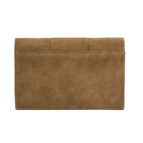 Katie Loxton Taya Suedette Woven Purse - Brown